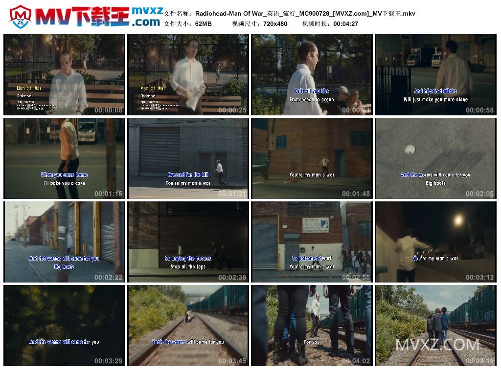 Radiohead-Man Of War_英语_流行_MC900728